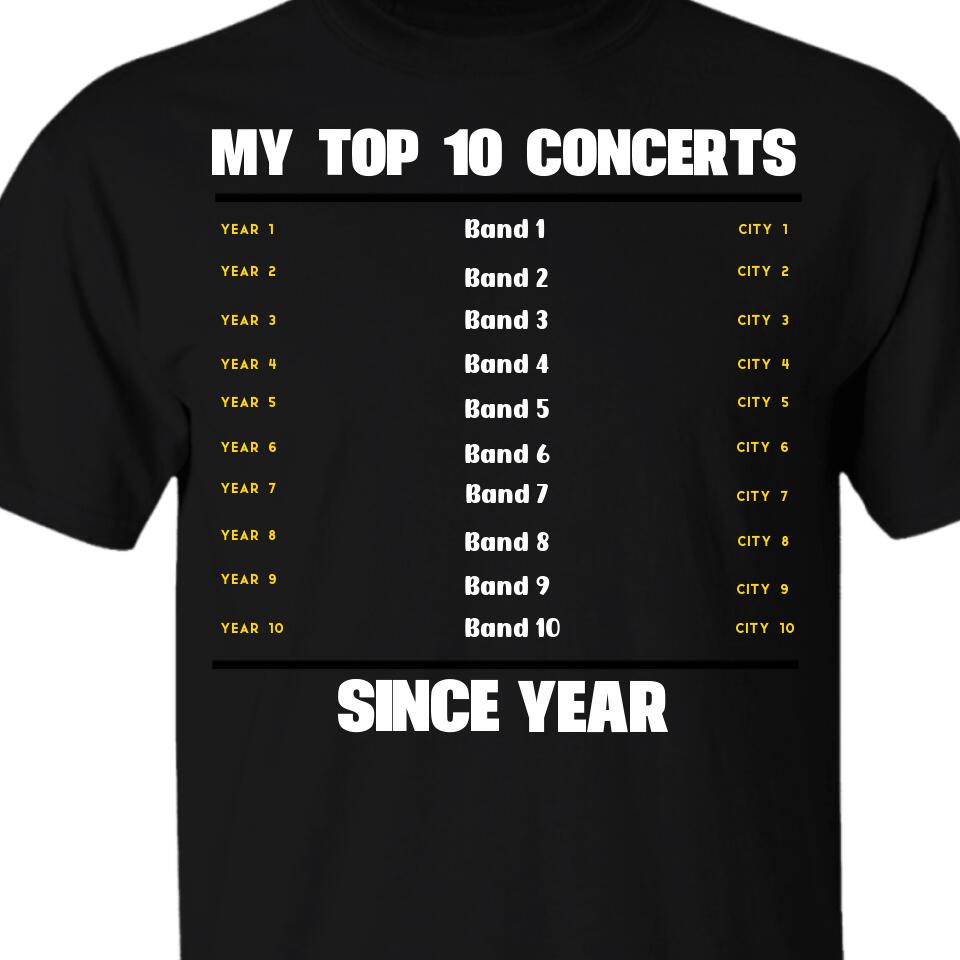 My Concert T-Shirt