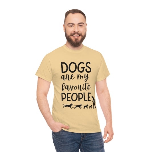Dogs Are My Favorite People Dog Lover Shirt